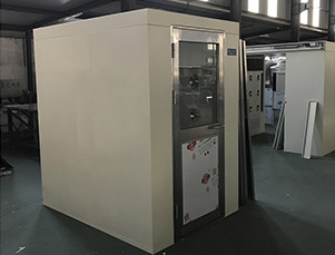 外烤漆內不銹鋼雙人雙吹風淋室